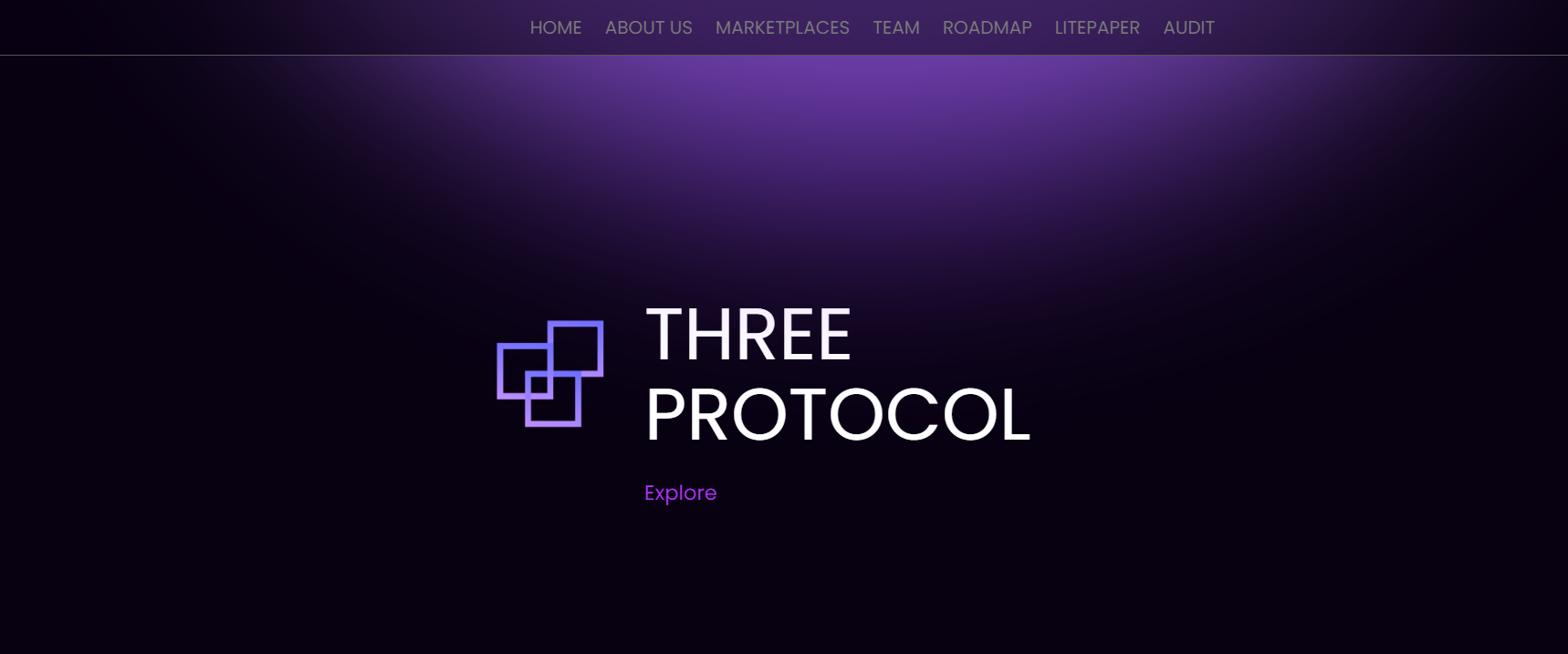 three protocol token homepage