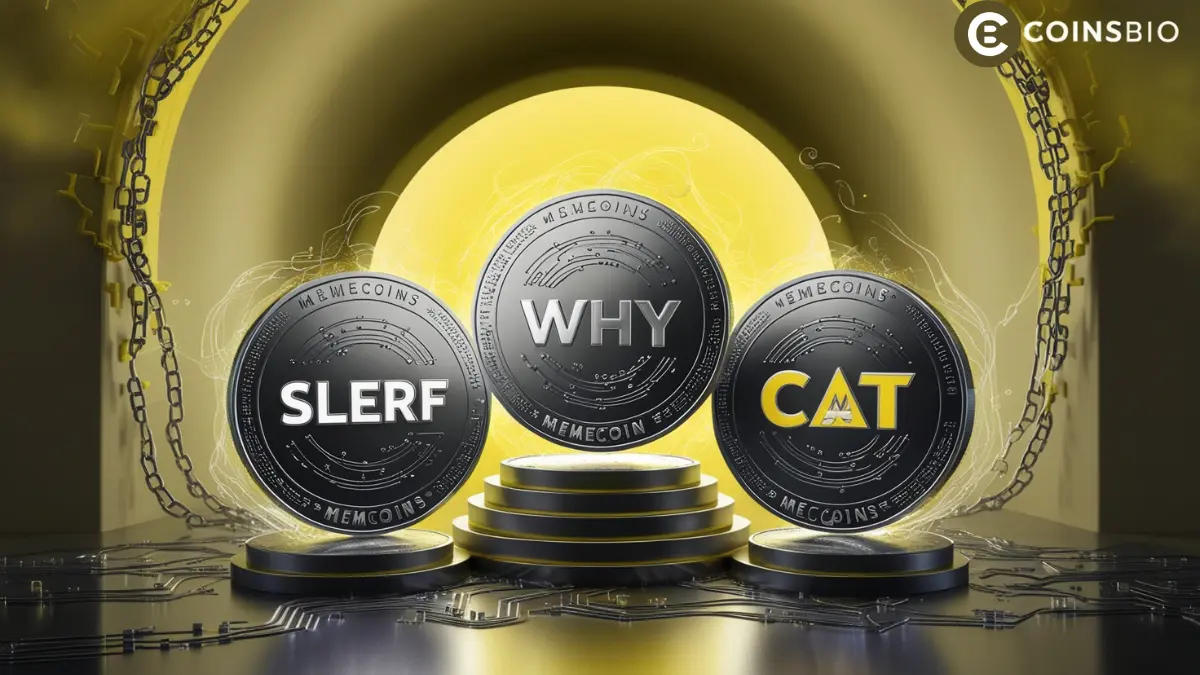 SLERF, WHY, and CAT Secure Spots in Top 10 Memecoins with Highest DEX Liquidity